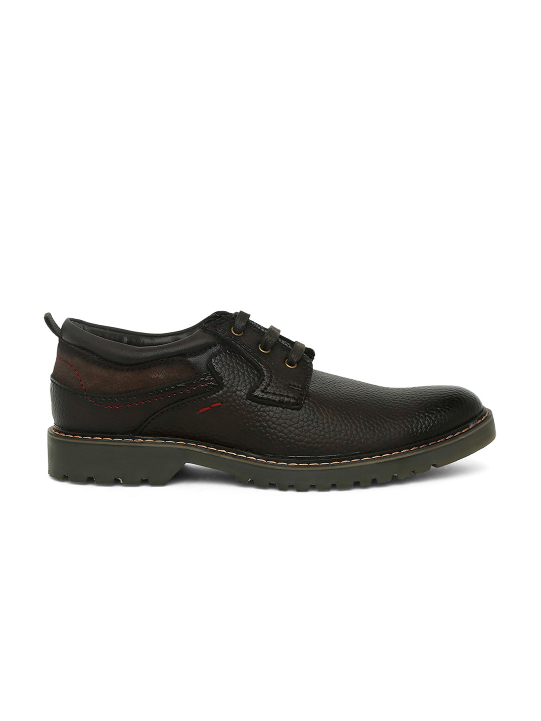 Jaripeo Vegan Leather Casual Shoes for Men: STEFAN Brown