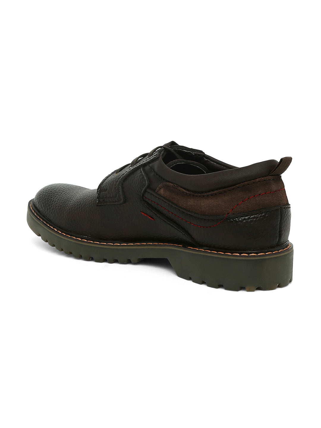 Jaripeo Vegan Leather Casual Shoes for Men: STEFAN Olive