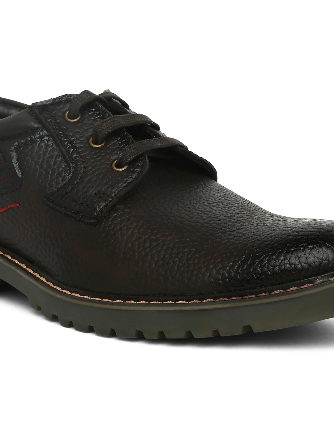 Jaripeo Vegan Leather Casual Shoes for Men: STEFAN Olive