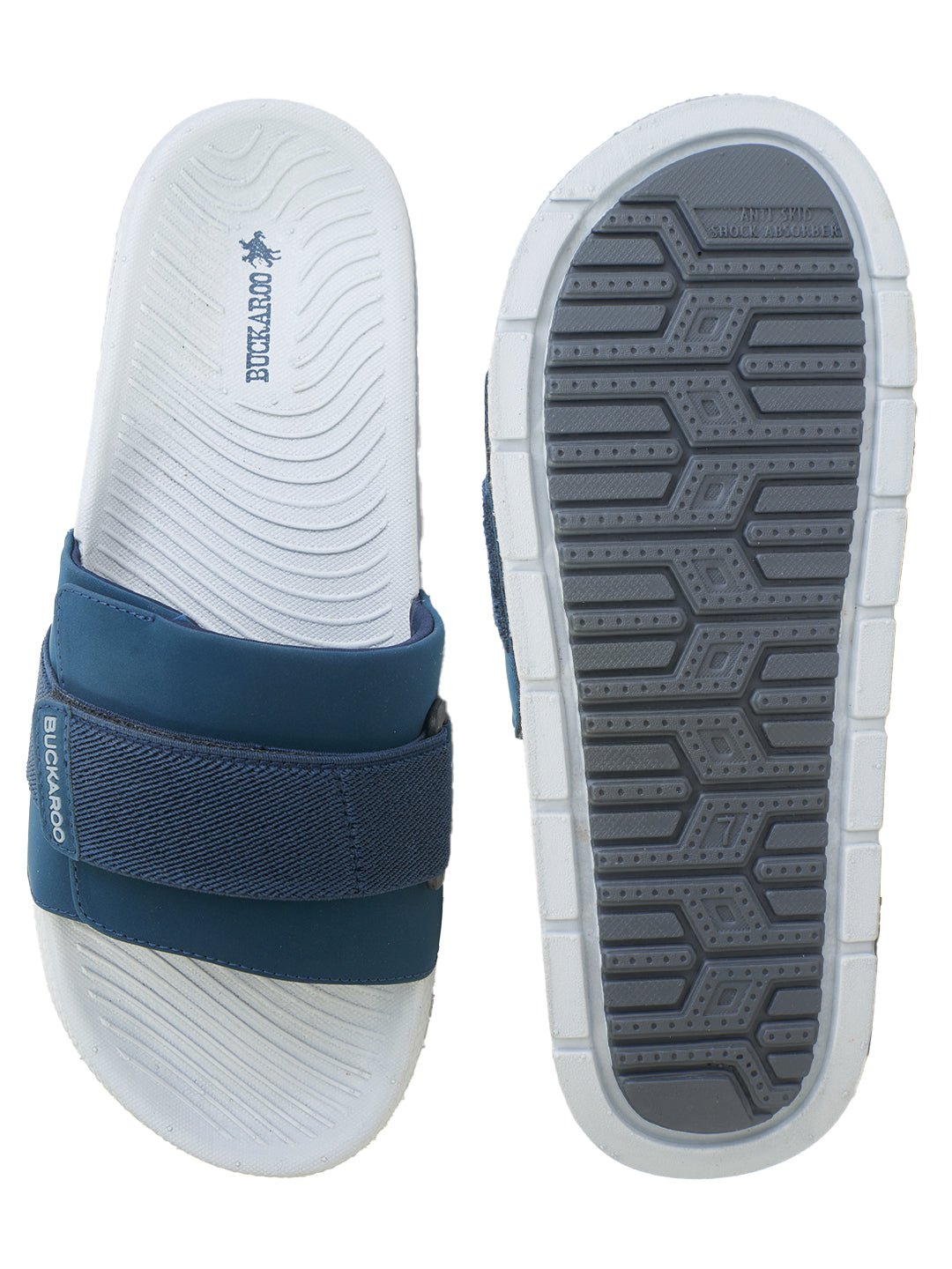 BUCKAROO Premium Vegan Casual Sliders for Men: TIWI