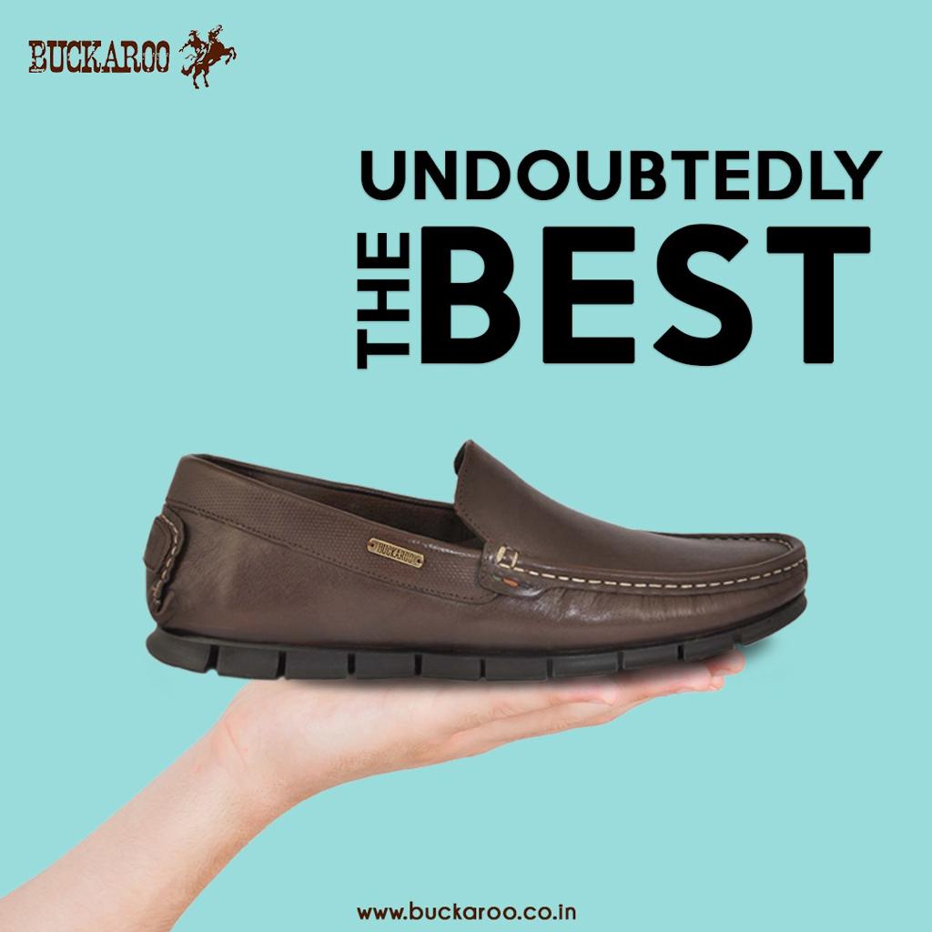 BUCKAROO Genuine Leather Casual Loafer for Men: DIRK