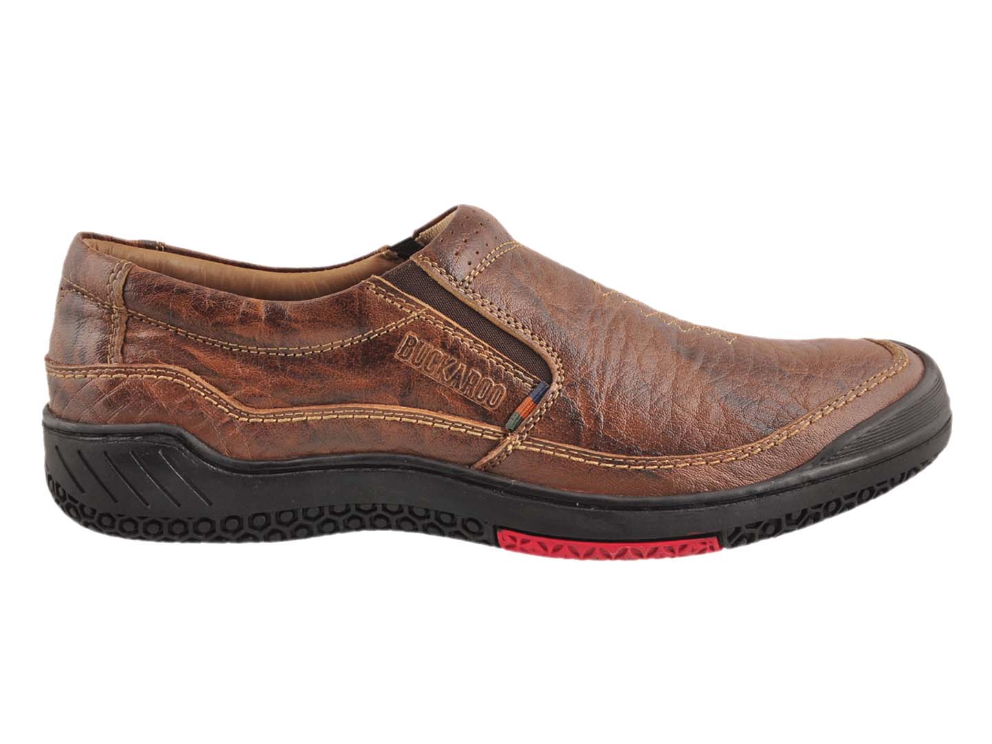 BUCKAROO Genuine Leather Casual Slip-On Shoes for Men: BRENT