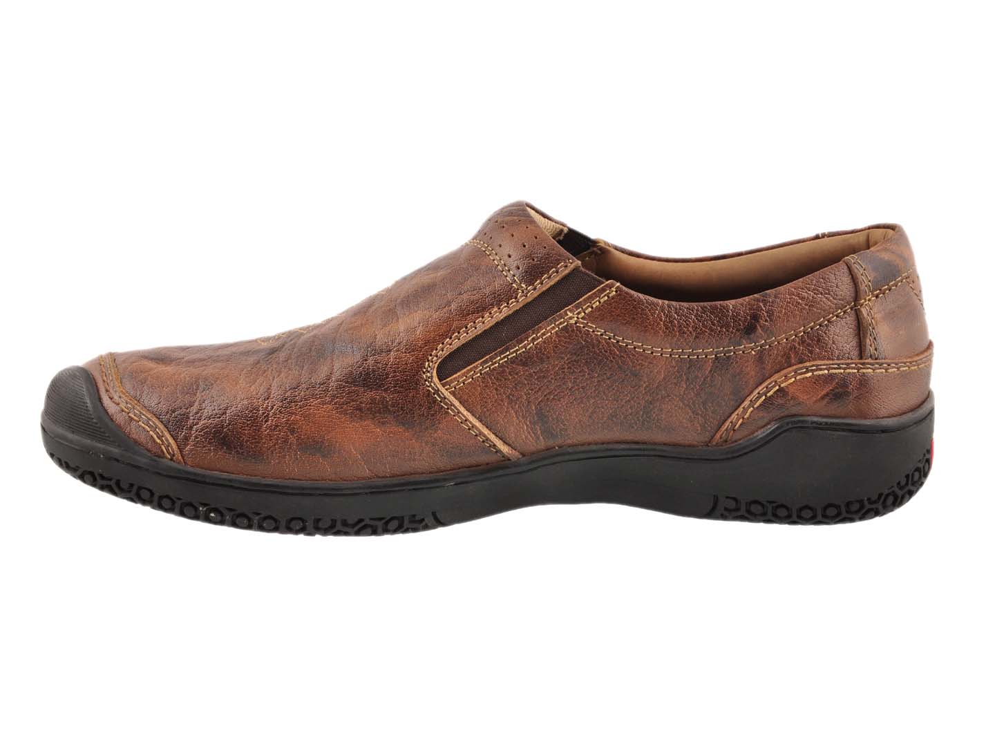 BUCKAROO Genuine Leather Casual Slip-On Shoes for Men: BRENT