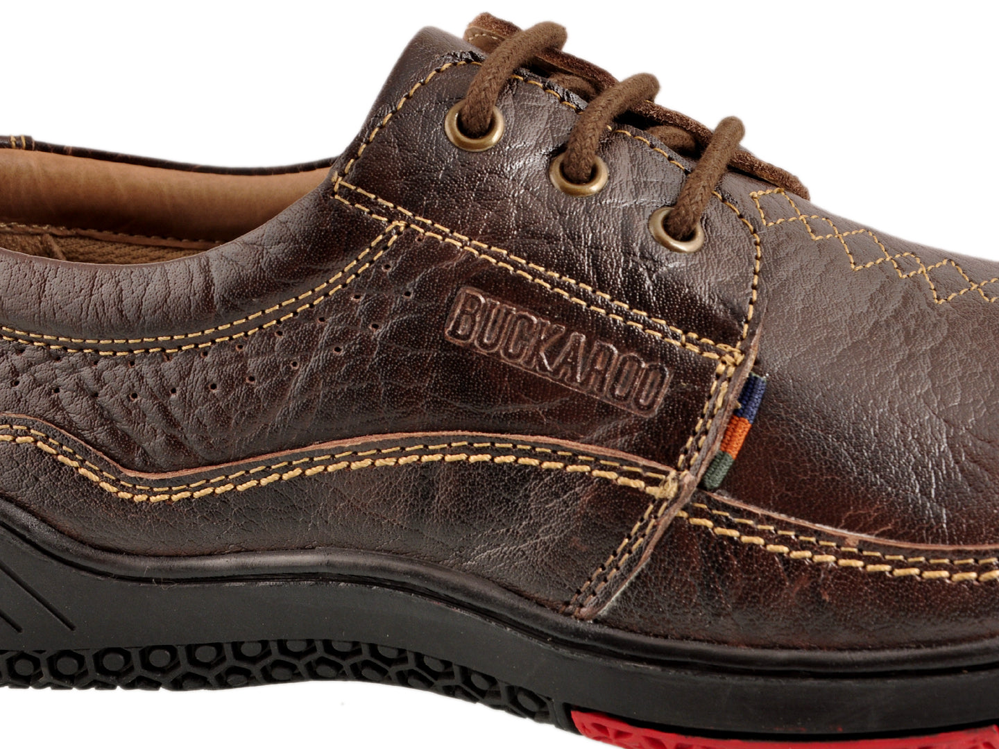 BUCKAROO Genuine Leather Casual Shoes for Men: REED Tan