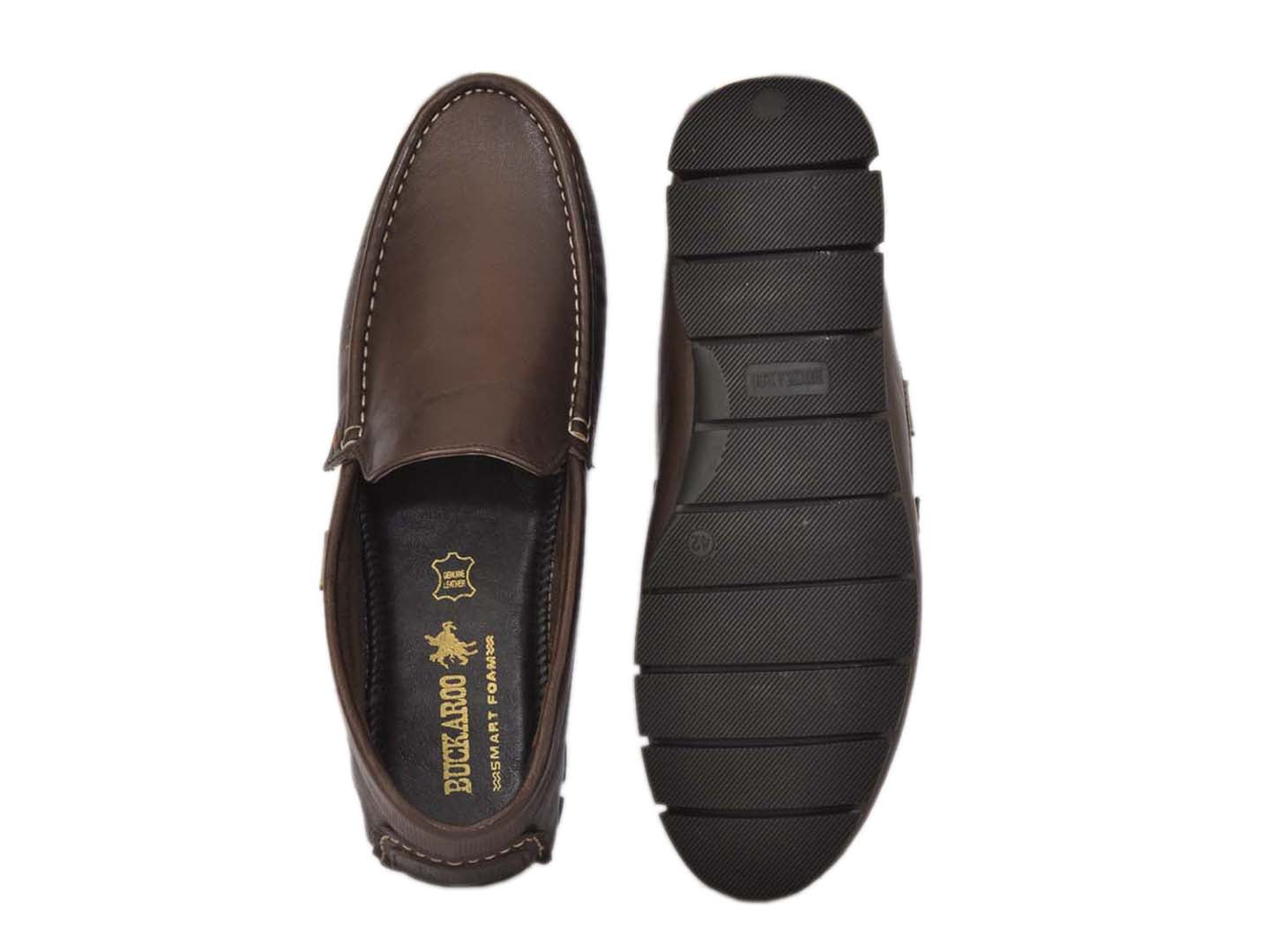 BUCKAROO Genuine Leather Casual Loafer for Men: DIRK