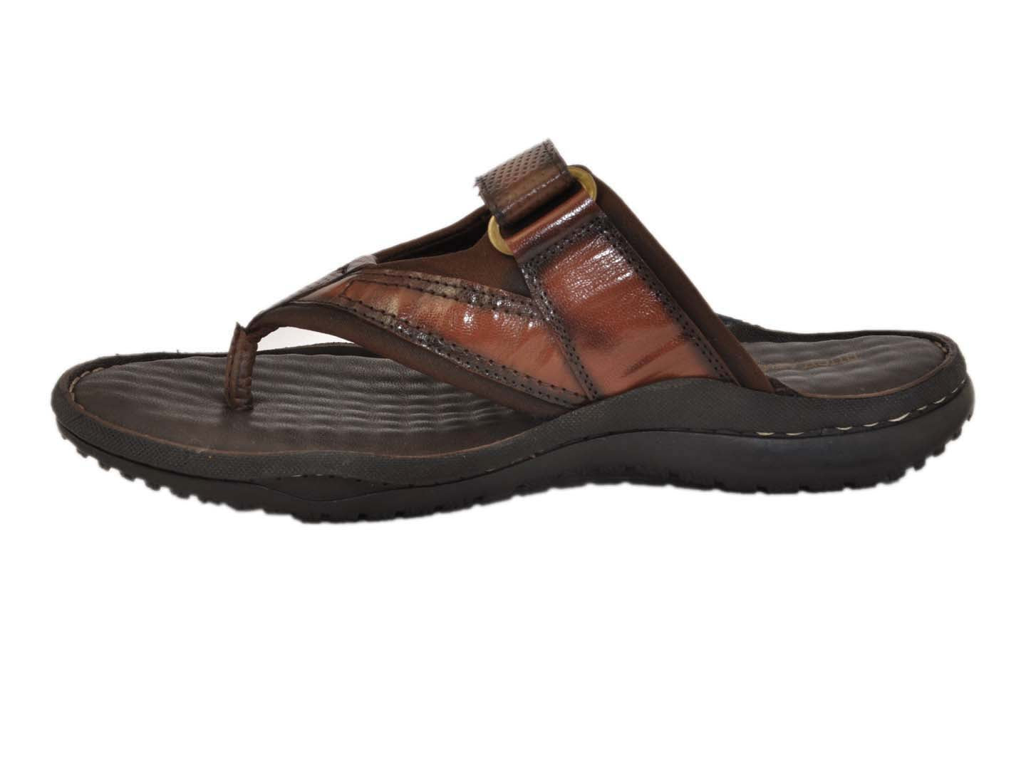 BUCKAROO Genuine Leather Casual Chappal for Men: ZENA