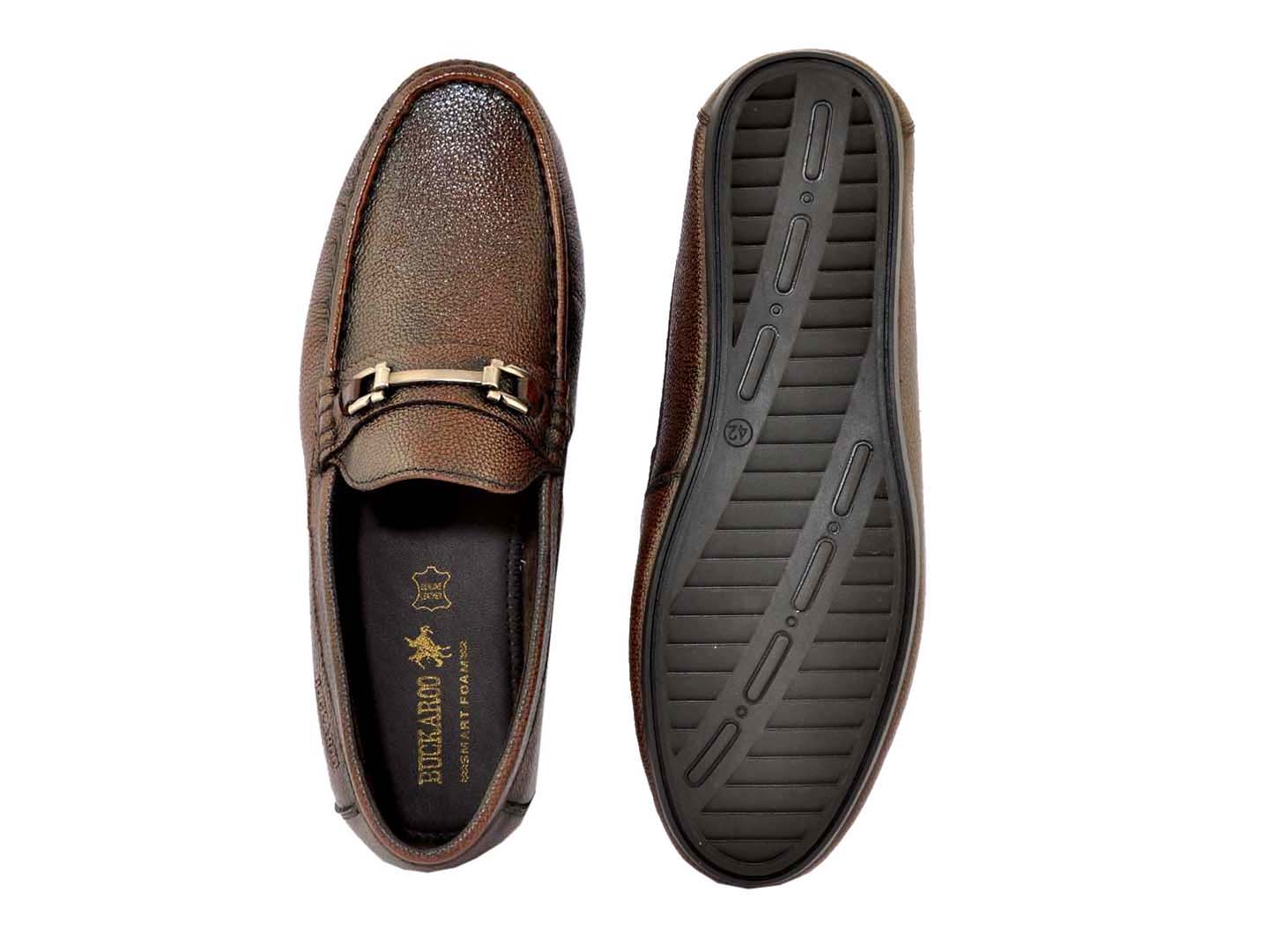 BUCKAROO Genuine Leather Casual Loafer for Men: IVAN