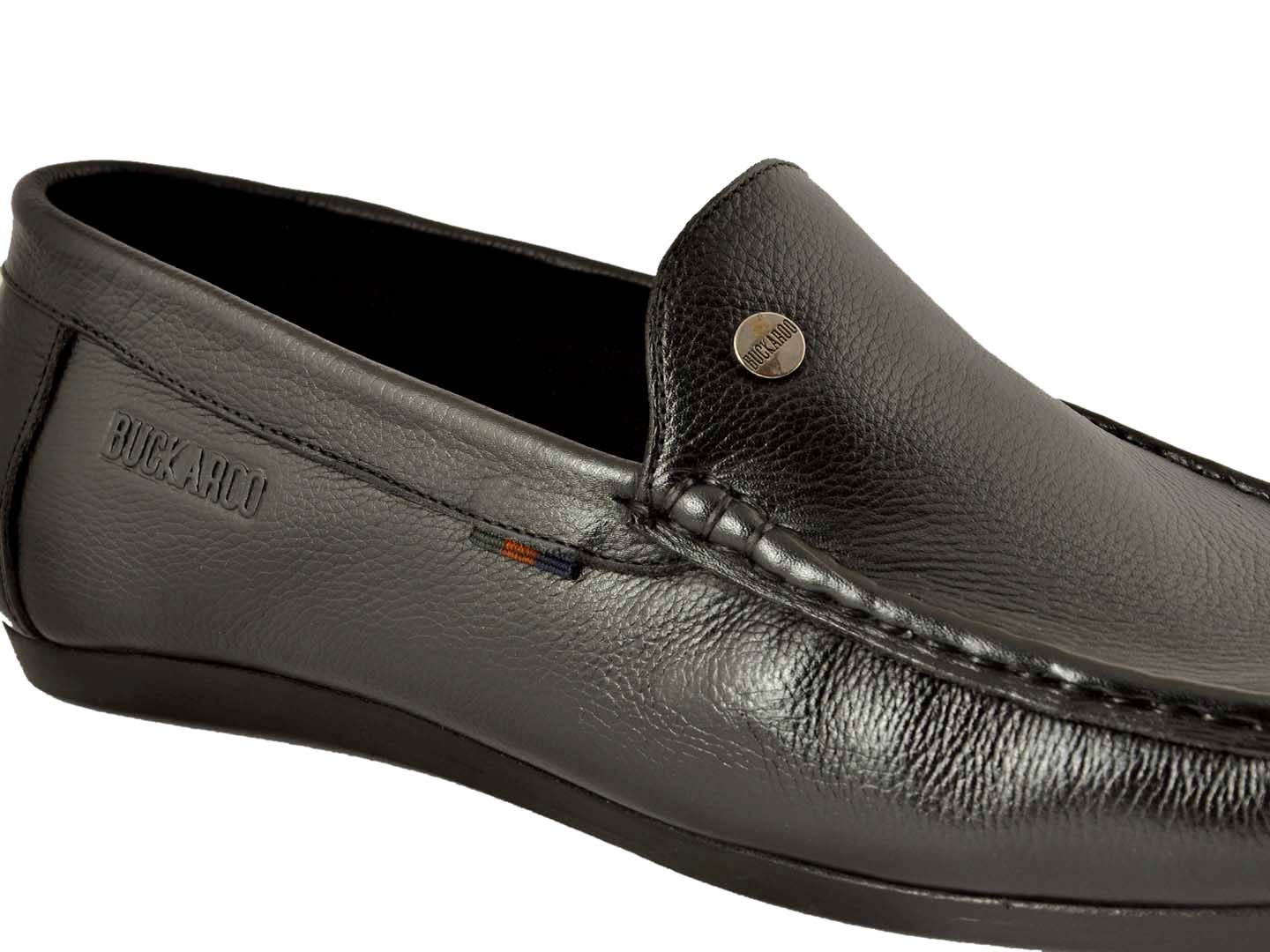 BUCKAROO Genuine Leather Casual Loafer for Men: REX Brown
