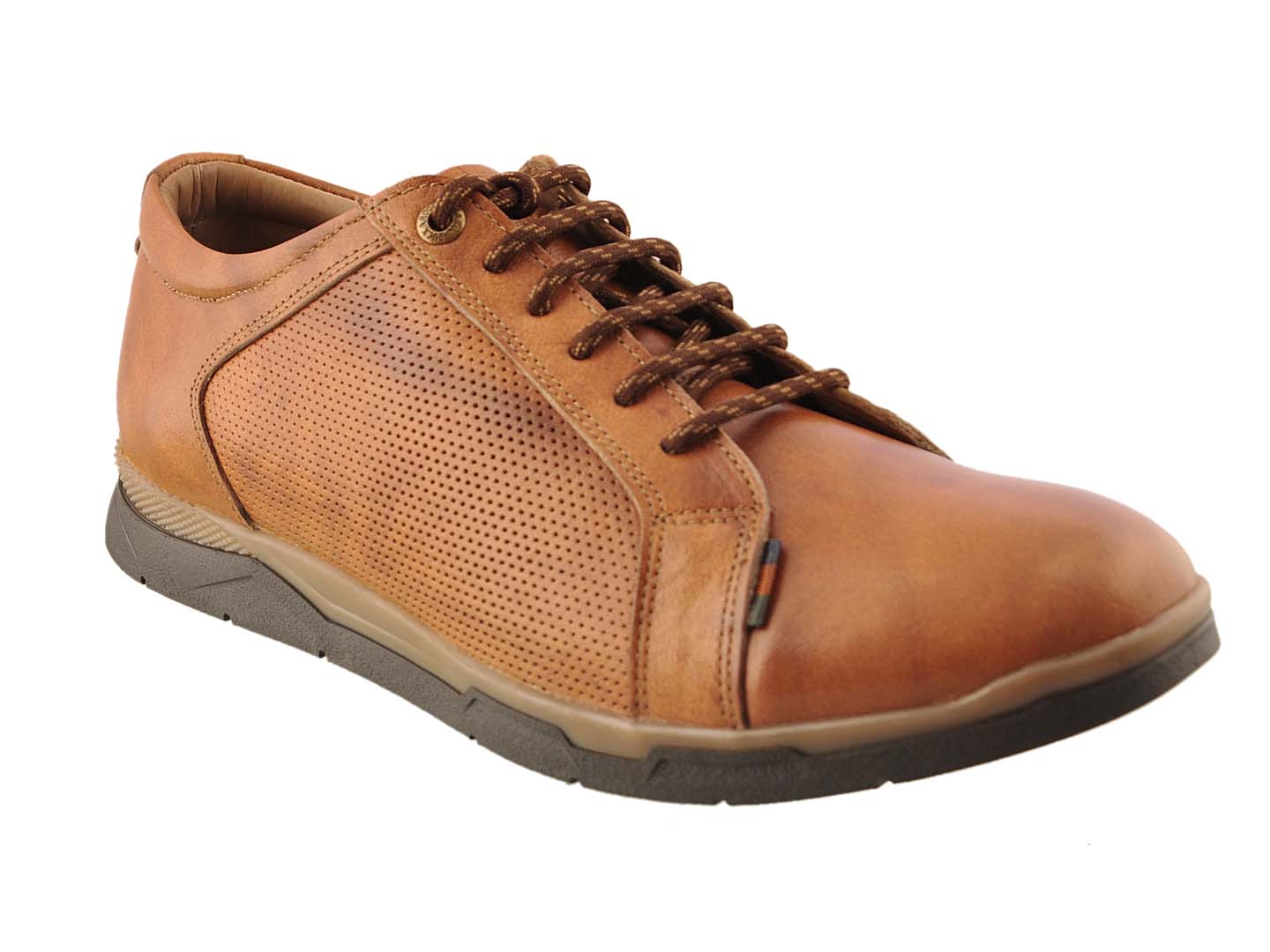 BUCKAROO Genuine Leather Casual Shoes for Men: AXTON Tan