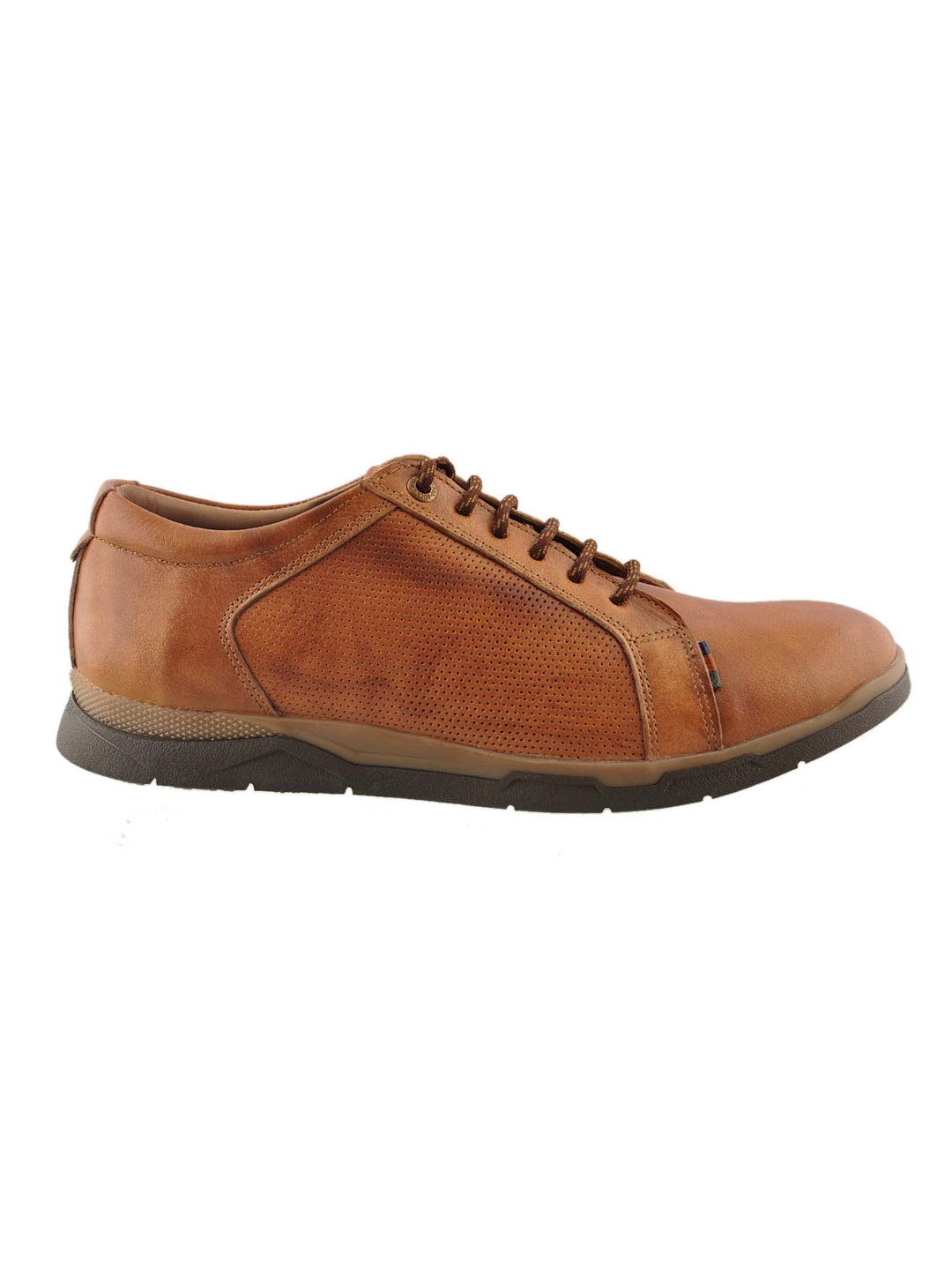 BUCKAROO Genuine Leather Casual Shoes for Men: AXTON Tan