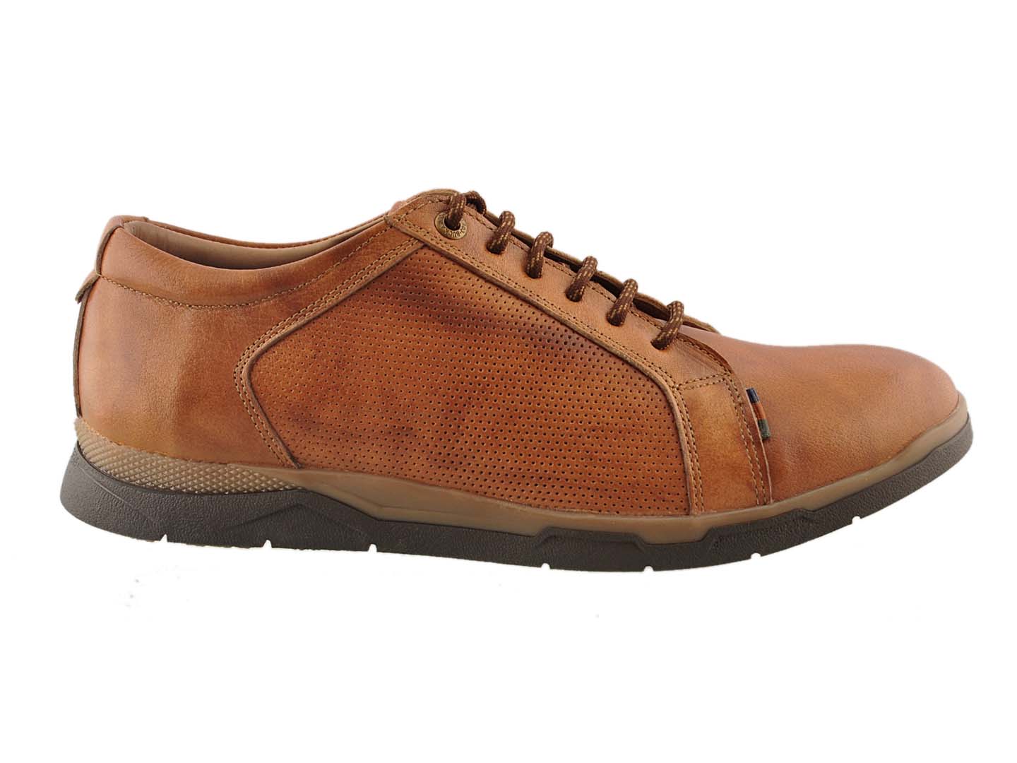 BUCKAROO Genuine Leather Casual Shoes for Men: AXTON Tan