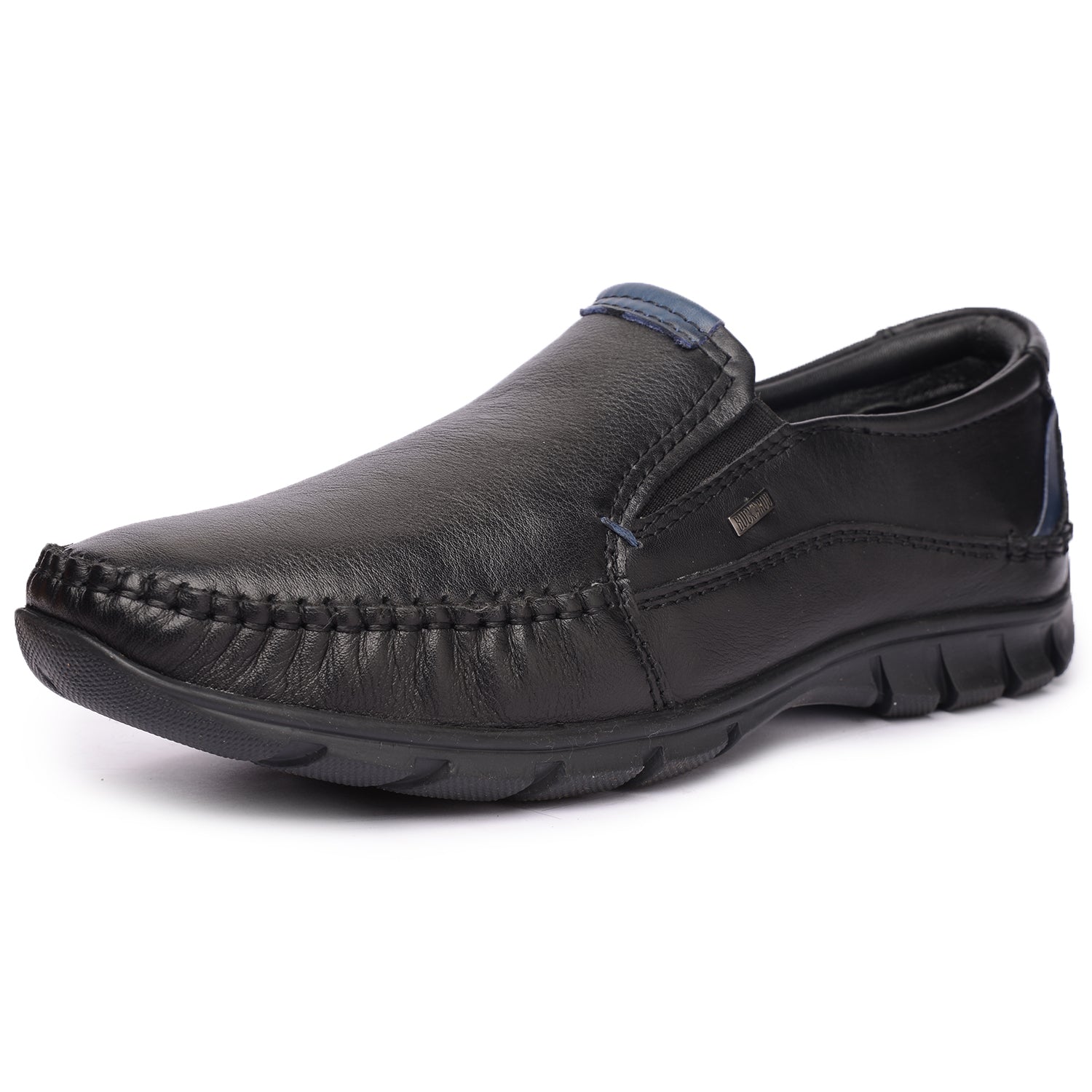 BUCKAROO Genuine Leather Casual Slip-On Shoes for Men: NEW ALTRON Brown