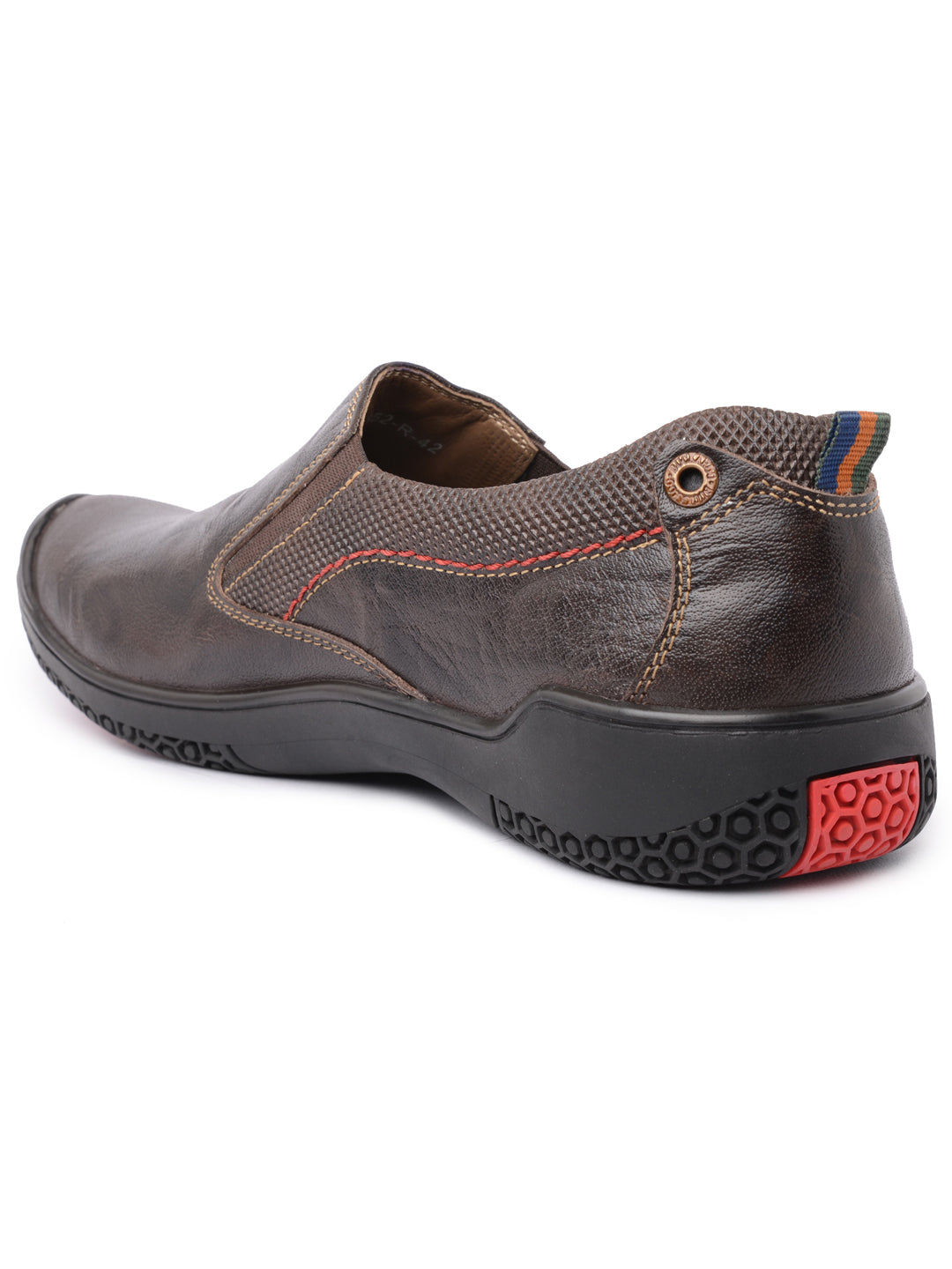 BUCKAROO Genuine Leather Casual Slip-On Shoes for Men: STONE NX Tan