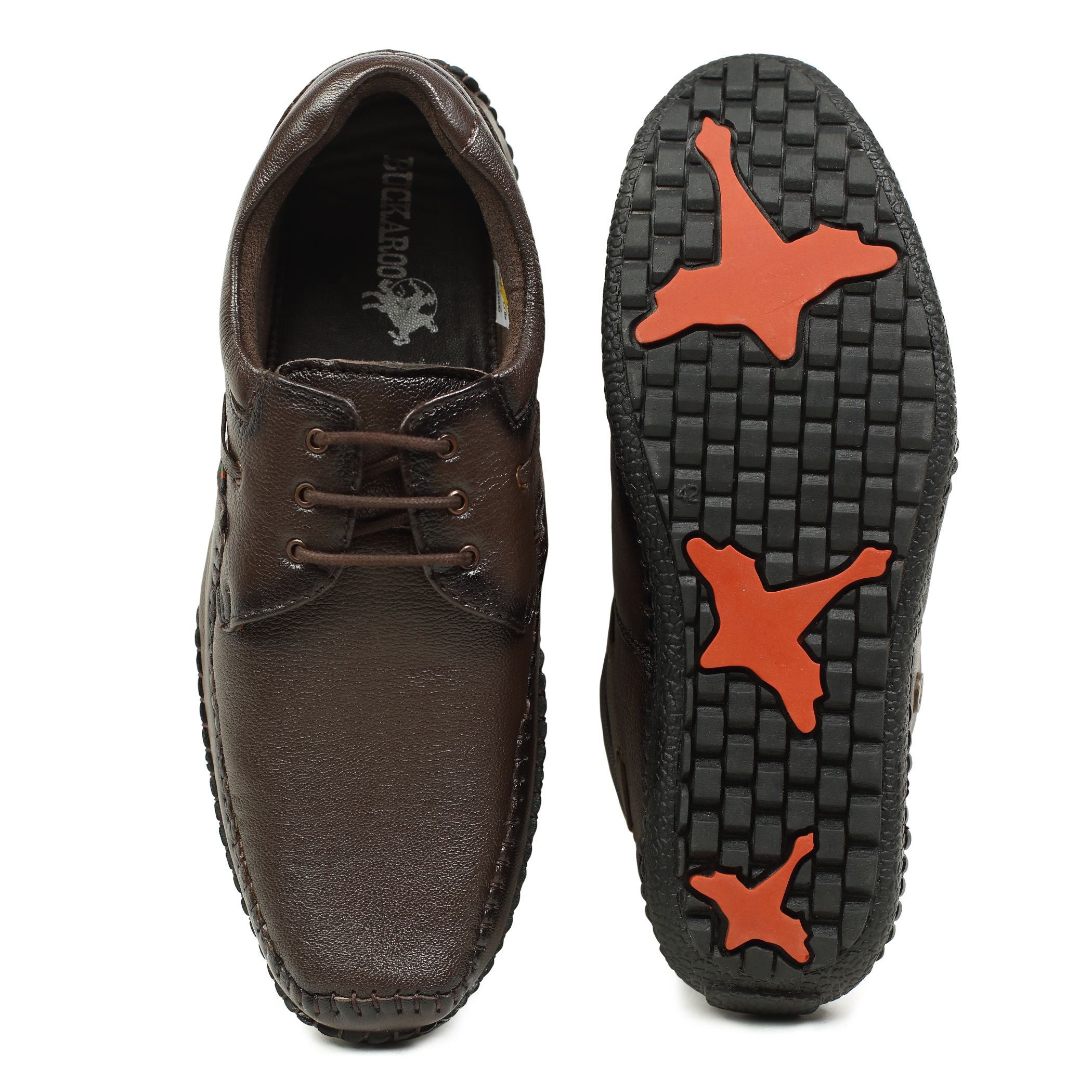BUCKAROO Genuine Leather Casual Shoes for Men: NERLON 45 11