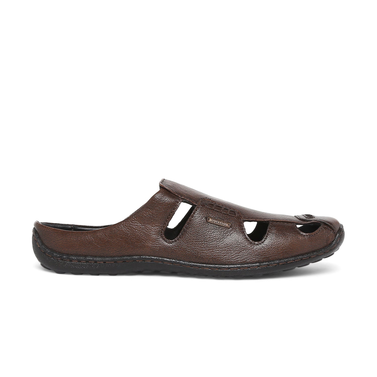 BUCKAROO Genuine Leather Casual Chappal for Men | Mens Open Sandal: BUNATO