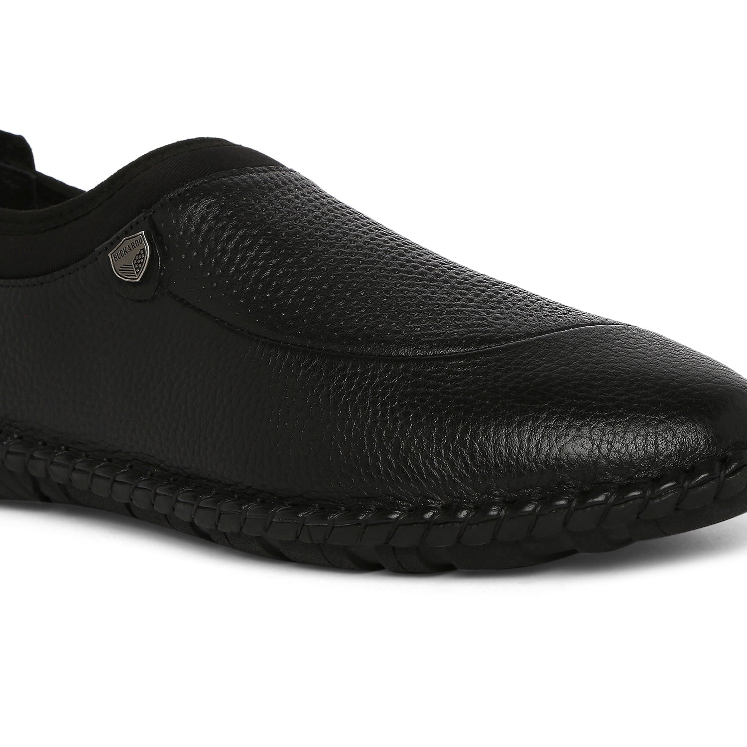 BUCKAROO Genuine Leather Casual Slip-On Shoes for Men: BENNY Brown 45 11