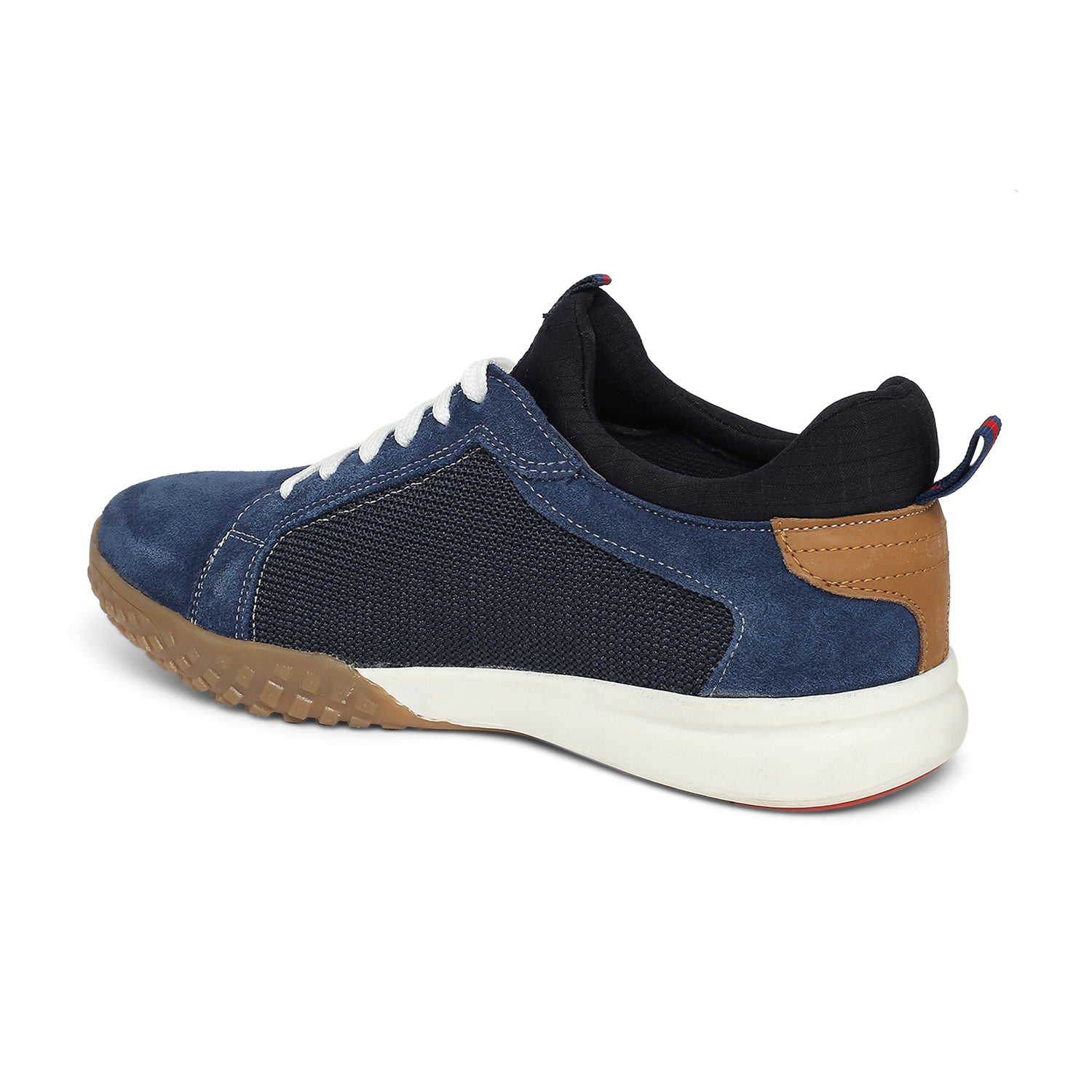 BUCKAROO Genuine Leather Casual Shoes for Men: BONA Blue