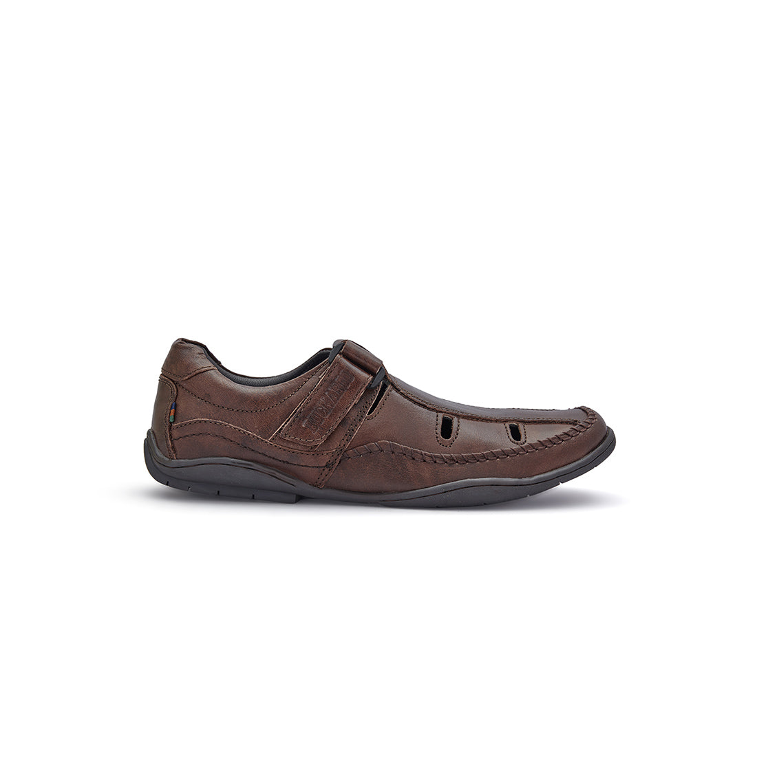 BUCKAROO Genuine Leather Casual Closed Sandal for Men | Mens Ethnic Sandals: Z CAMERON