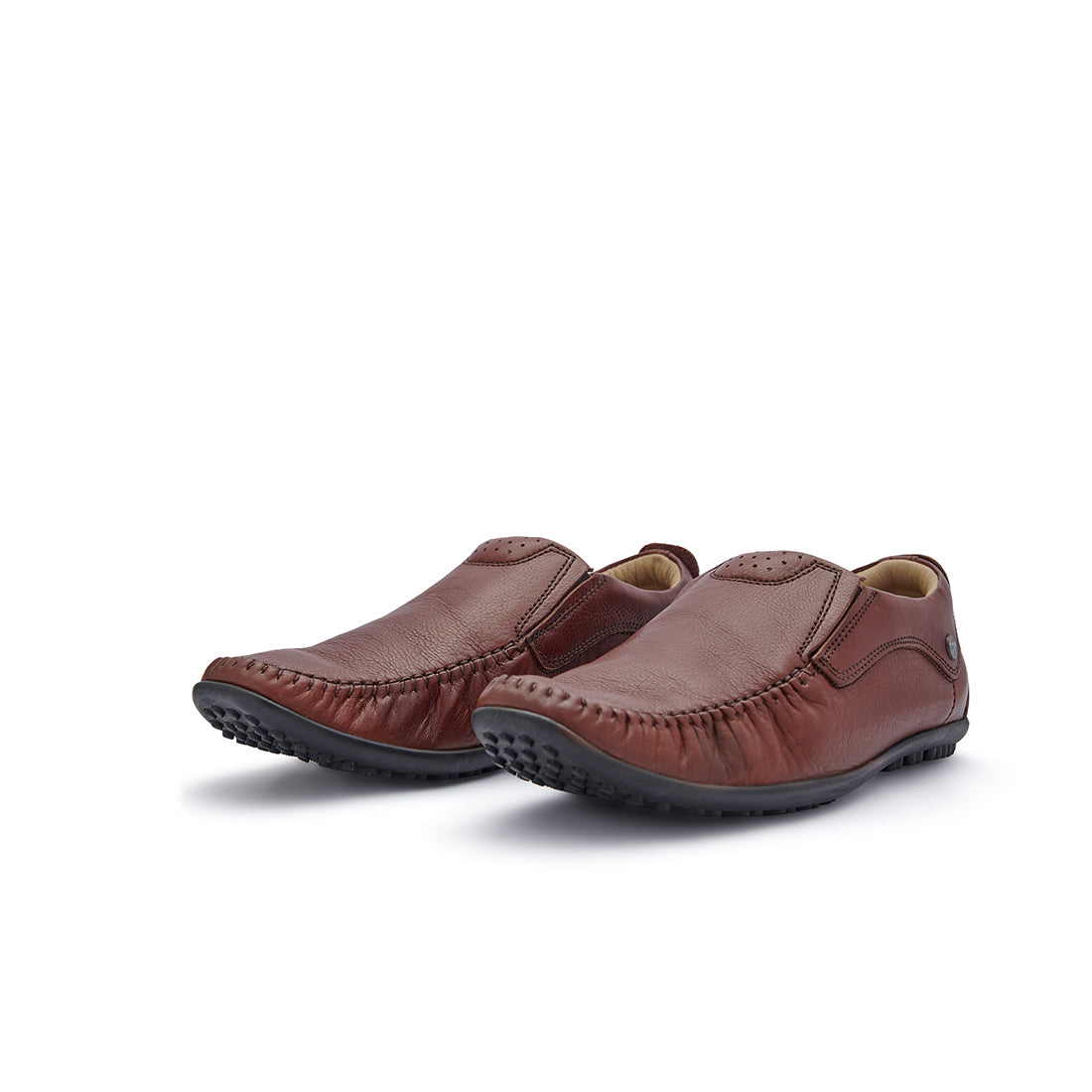 BUCKAROO Genuine Leather Casual Loafer for Men | Mens Slip on Shoes: NEW NEWTON