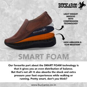 Jaripeo Vegan Leather Casual Shoes for Men: WALDO Brown