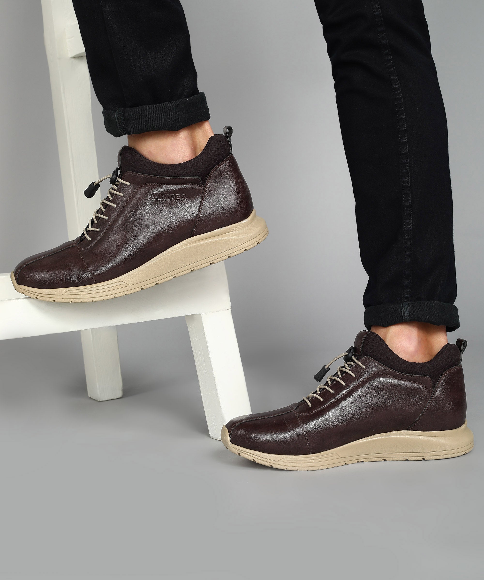 Jaripeo Vegan Leather Casual Boots for Men: ZEKI 45 11