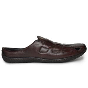 BUCKAROO Genuine Leather Casual Closed Sandal for Men: TANO